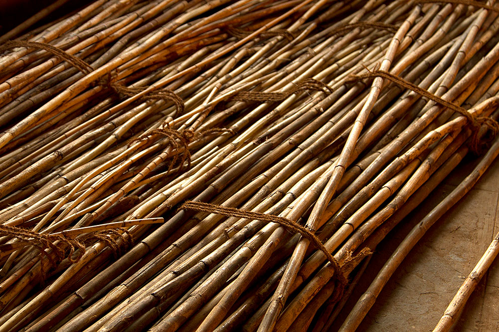 Cane rattan material for furniture making