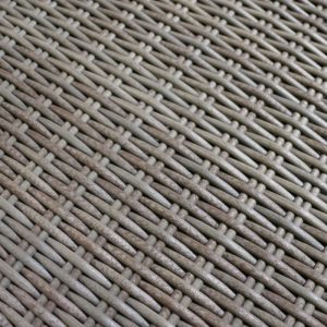 Synthetic rattan material for furniture making