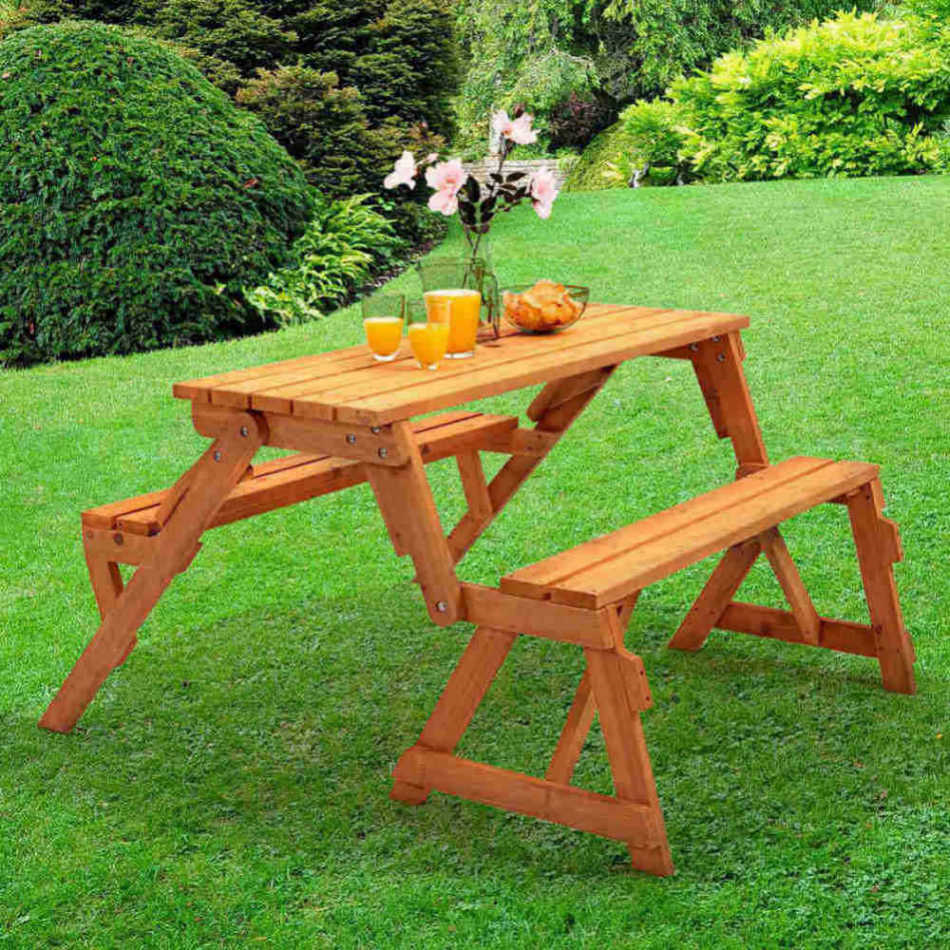 Trueshopping Modbury Wooden Bench